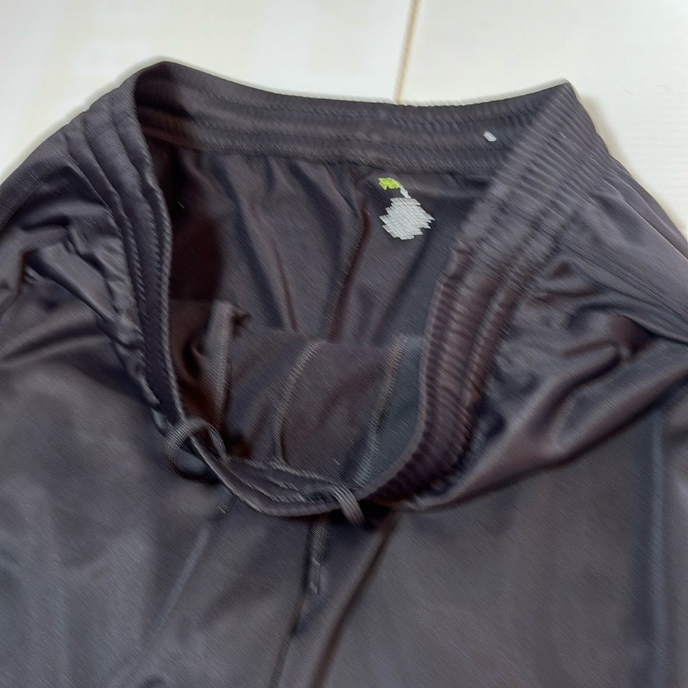 TEK Gear Black Piped Tricot Fleece Lined Training Pants Large NWOT - Picture 6 of 11